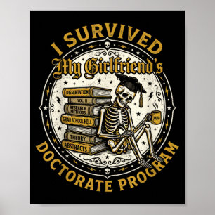 Poster Squelette ayant survécu au programme de doctorat d