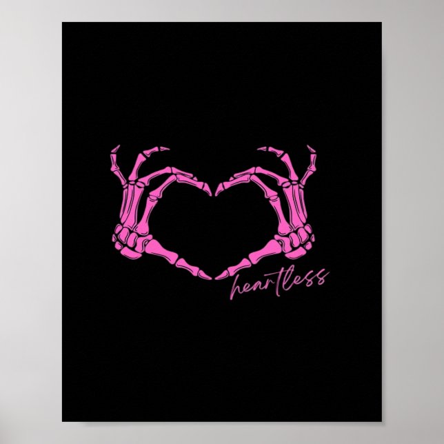 Poster Squelette insensible mains Classique (Devant)