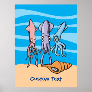 Poster Squid