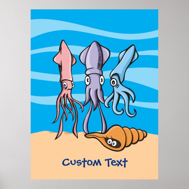 Poster Squid (Devant)