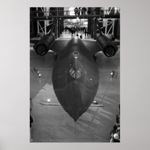 POSTER SR71 B&W