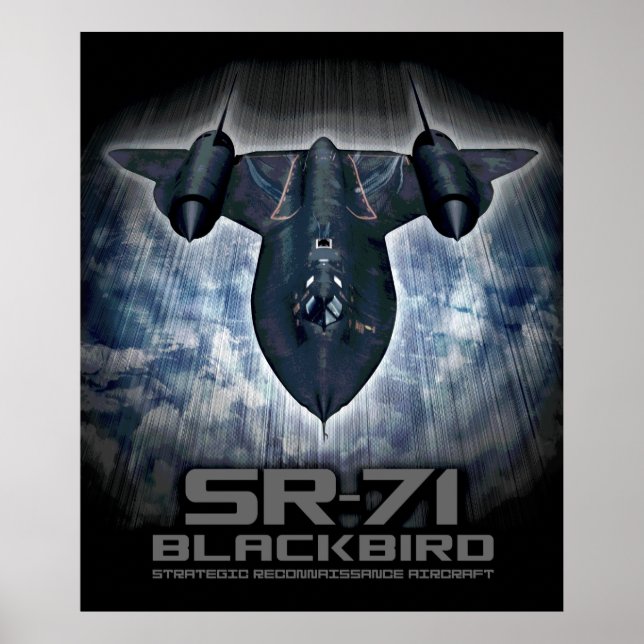 Poster SR-71 Blackbird (Devant)