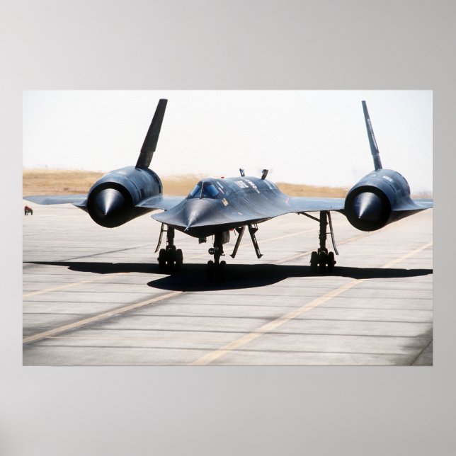 Poster SR-71 Blackbird (Devant)