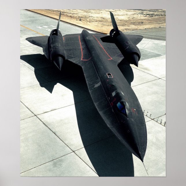 Poster SR 71 Blackbird (Devant)