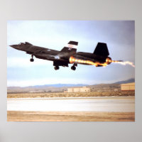 Poster SR 71 Blackbird