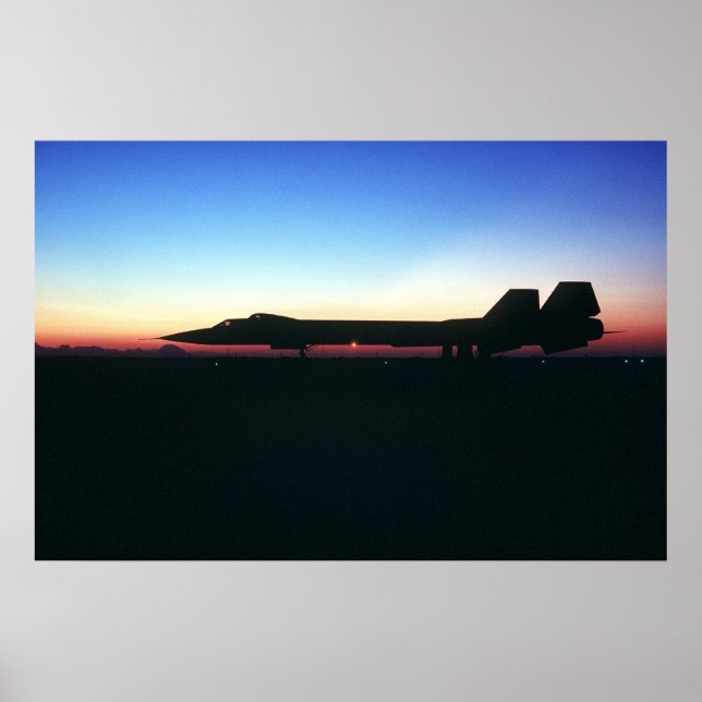 Poster SR-71 Blackbird (Devant)