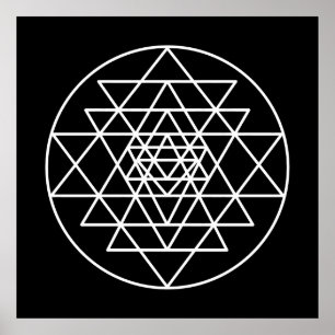 Poster Sri Yantra