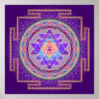 Poster Sri Yantra