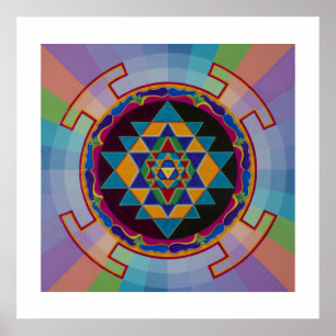 Poster Sri Yantra