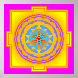 Poster Sri Yantra
