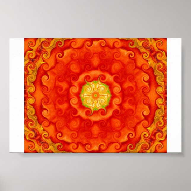 POSTER SRI YANTRA (Devant)