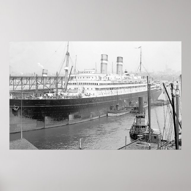 Poster SS Rotterdam (Devant)