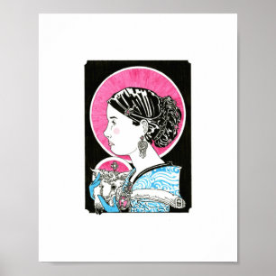 Poster St. Agnes de Rome 8" x 10" Imprimer
