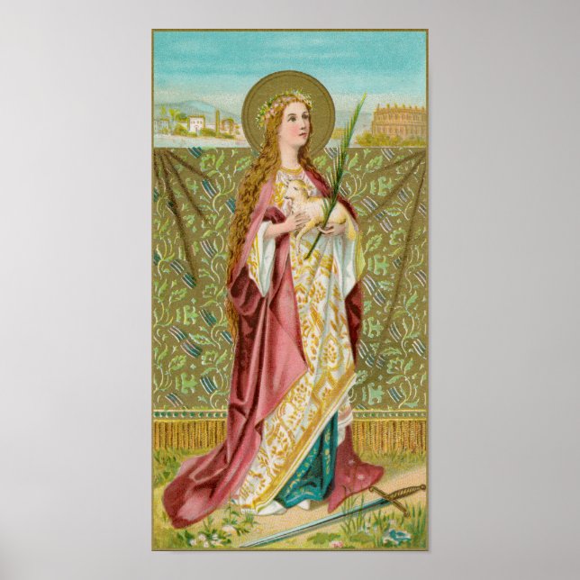 Poster St. Agnes de Rome (BC 01) (Devant)