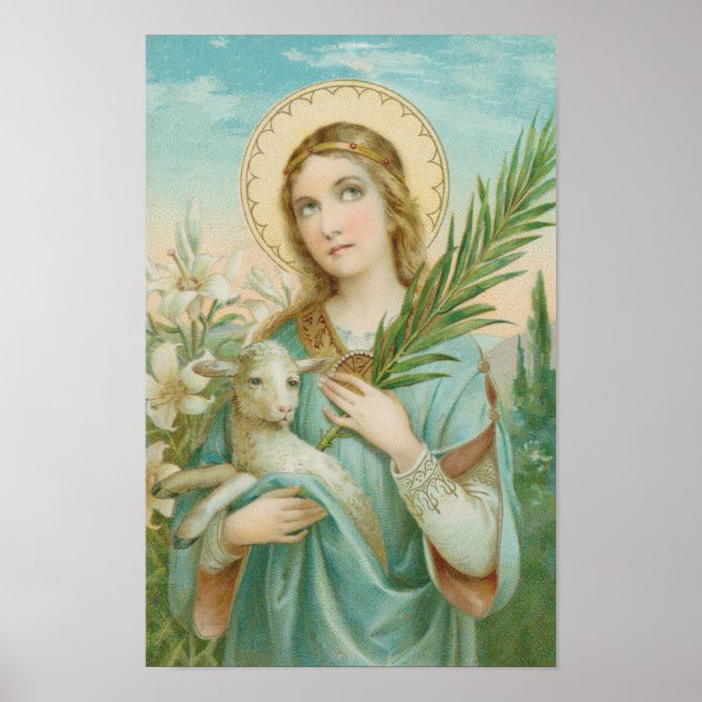 Poster St. Agnes de Rome (MH 01) (Devant)