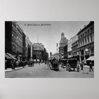 St. Ann's Carré, Manchester, vers 1910