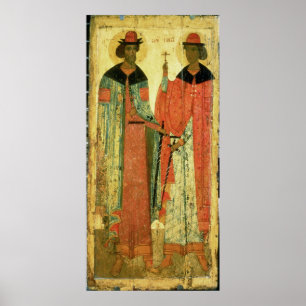 Poster St. Boris et St. Gleb, Moscou