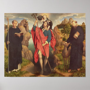 Poster St. Christopher, 1484