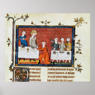 Poster St d'alimentation, "de vie et de miracles de St