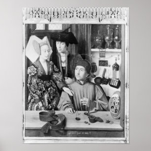 Poster St. Eligius comme orfèvre