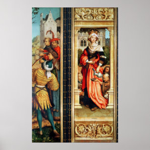 Poster St Elizabeth de la Hongrie