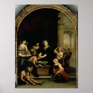 Poster St Elizabeth de la Hongrie