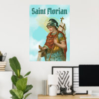 St. Florian avec seau (Ciel clair; M 019)