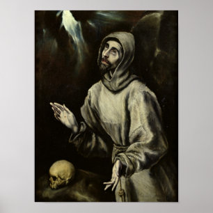 Poster St Francis d'Assisi