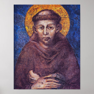 POSTER ST FRANCIS D'ASSISI.