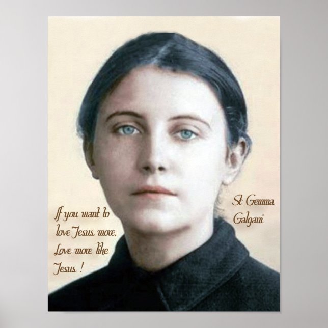 Poster ST Gemma Galgani (Devant)
