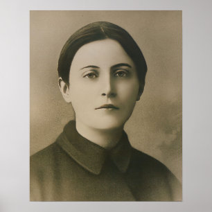 Poster St Gemma Galgani Italien Catholique Saint