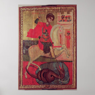 Poster St. George and the Dragon, 1667