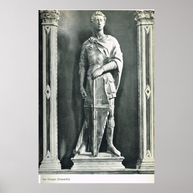 Poster St George, Donatello (Devant)