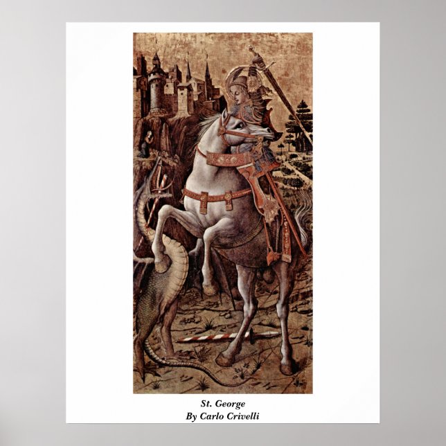 Poster St. George Par Carlo Crivelli (Devant)