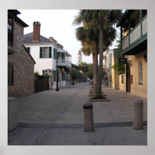 Poster St. George Street, St. Augustine