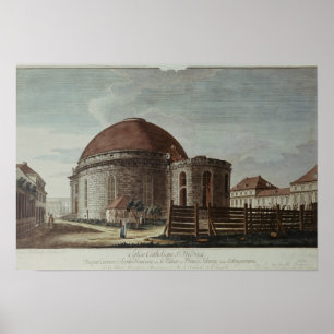 Poster St. Hedwig, Cathédrale, Berlin