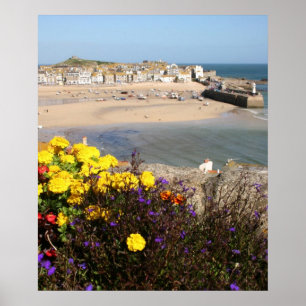 Poster St Ives Cornwall