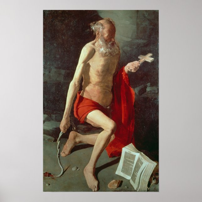 Poster St. Jérôme, c.1620 (Devant)