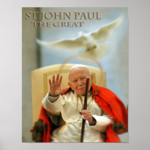 POSTER ST JOHN PAUL THE GREAT