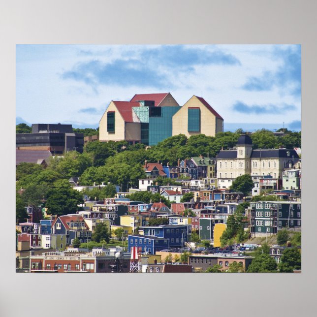 Poster St. John's, Terre-Neuve, Canada, le 2 (Devant)
