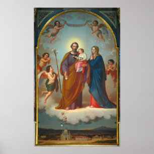 Poster St Joseph, Protector of the Church