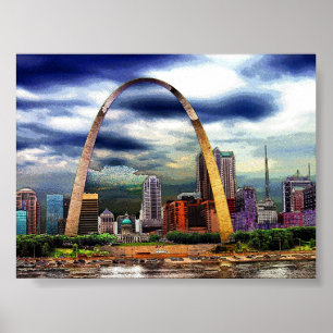 Poster St. Louis by Storm