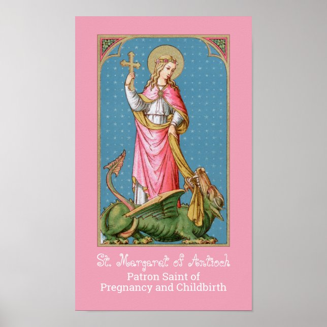 Poster St. Margaret d'Antioche (SAU 038) (Devant)