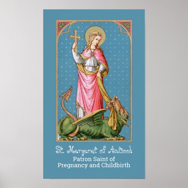 Poster St. Margaret d'Antioche (SAU 038) (Devant)