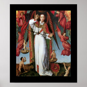 POSTER ST. MICHAEL DANS LE DERNIER JUGEMENT