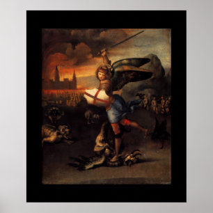 Poster St MICHEL ET LE DRAGON