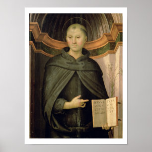 Poster St. Nicholas of Tolentino (panel)