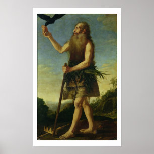 Poster St Onuphrius (huile sur la toile)