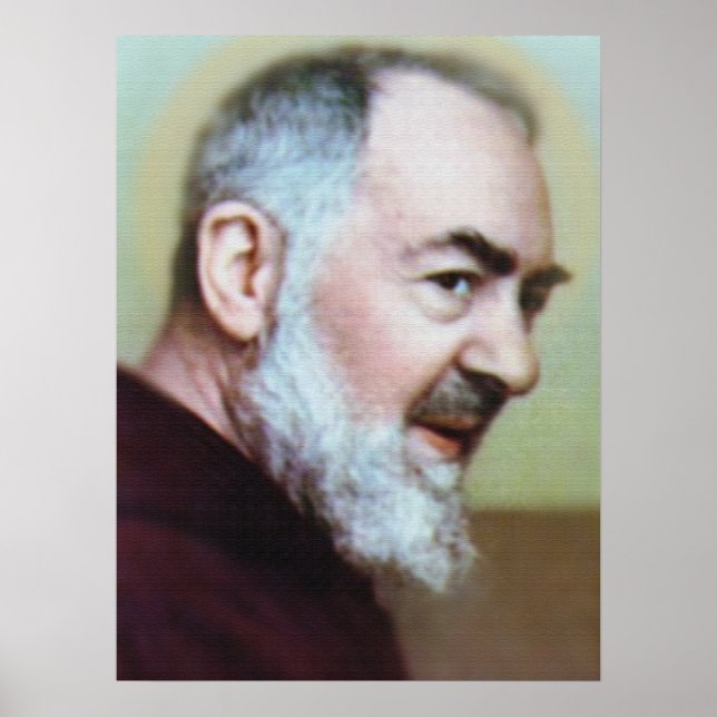 POSTER ST PADRE PIO DE PIETRELCINA (Devant)