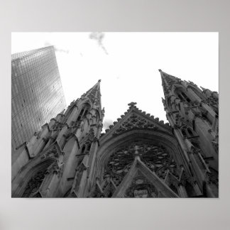 Poster St. Patrick's NYC